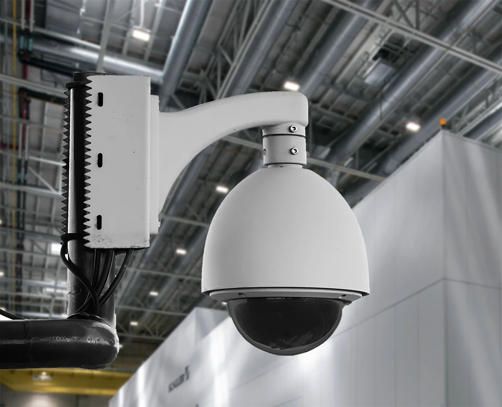 security cameras for manufacturing warehouses